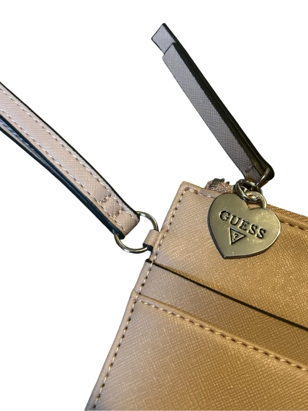 Guess Pale Mauve Cardholder Wristlet